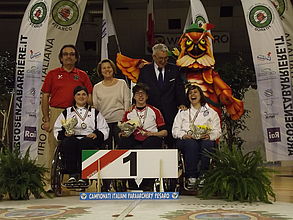 foto tricolori para-archery 2019