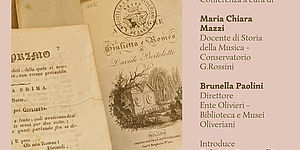 Esplorando l'Oliveriana. Cartolina