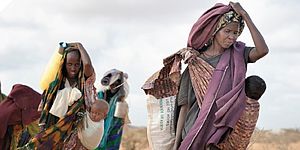 Fotografia di migranti