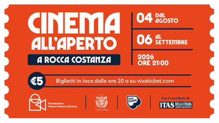 Cinema all'aperto a Rocca Costanza