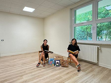 Della Dora e Murgia durante il sopralluogo