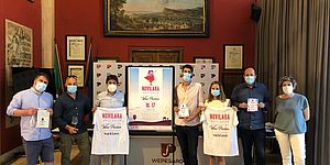 Vimini Biancani e organizzatori evento