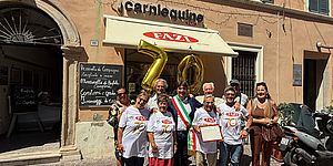 Plauso della Città alla Macelleria Equina Fazi