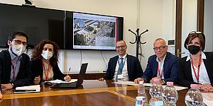 Ricci Arch. Antonello Martino con i suoi collaboratori e progettisti