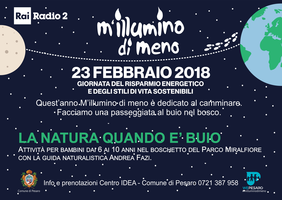 banner mi illumino di meno 2018 pesaro