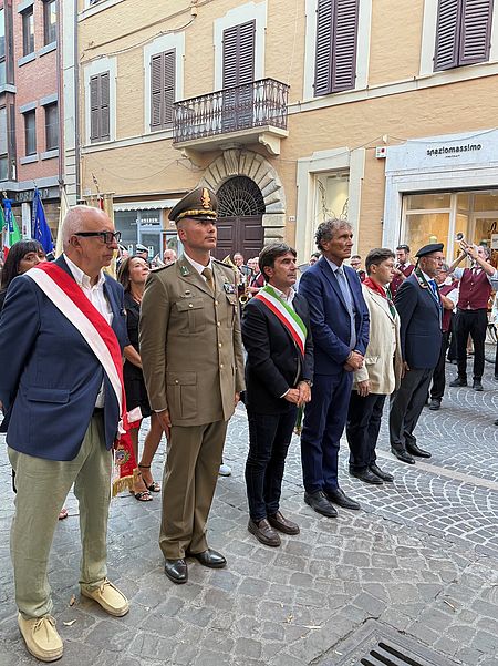 82° anniversario della Liberazione di Pesaro dal nazifascismo di Pesaro; Biancani: «Essere degni di quella conquista significa difenderla con le nostre scelte quotidiane» Autorità 2 settembre