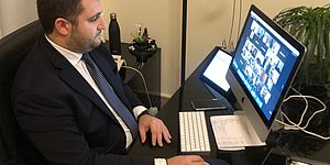 Perugini al pc per consiglio comunale