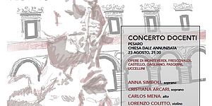 Concerti gratuiti di CIMA, la masterclass internazionale di musica antica in corso a Pesaro