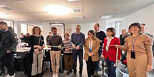 Il taglio del nastro della CTE SQuare di Pesaro