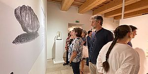 Pubblico alla mostra