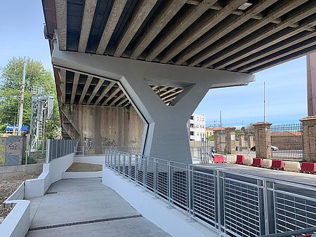 Sottopasso via Cardinale Massaia a Pesaro