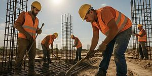 Lavoratori sotto il sole