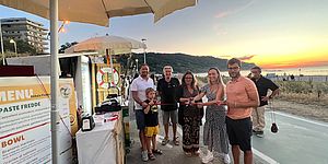 Pozzi Frenquellucci e gestori a baia Flaminia