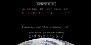 Parte di mondo con orologio