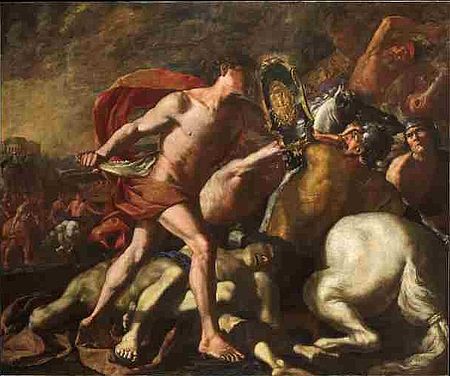 Carlo Rosa, Sansone e i filistei, prima metà del XVII secolo