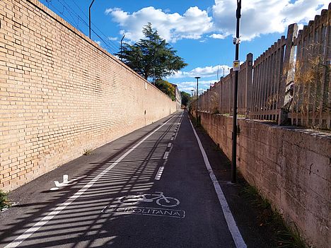 Foto ciclabile via dell'Acquedotto