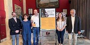 M° Luca M. Antonio Testa, Elisa Cerri, Daniele Vimini, Akita Thano, Giorgio Santi