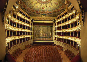 Interno Teatro Rossini - Pesaro