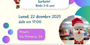Locandina officina Babbo Natale