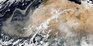 Picchi di pm10 per polveri dal Sahara