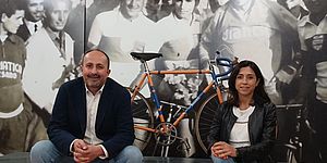 Il vicesindaco Daniele Vimini e l'assessora alla rapidità Mila Della Dora