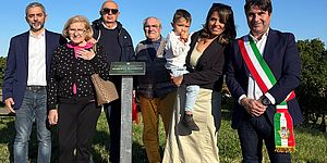 Biancani Andreolli Khadija Bouraya con il figlio Silvana Paolo Biagiotti Belloni 