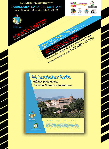 catalogo della mostra #CandelarARTE