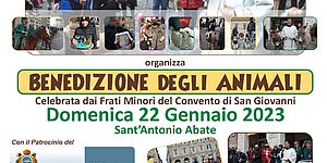 Benedizione degli animali del 22 gennaio 2023