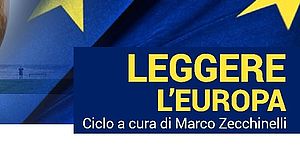 immagine con la Palla di Pomodoro e la bandiera dell'Unione europea