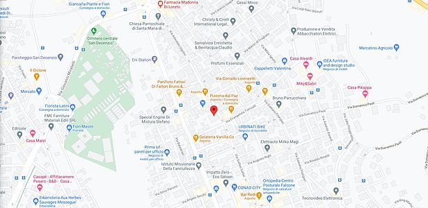 mappa palestra scuola collodi