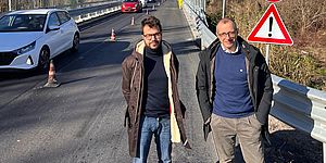Ricci Pozzi sul ponte di strada del Foglia