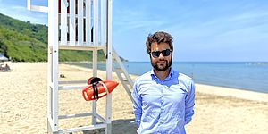 Pozzi in spiaggia
