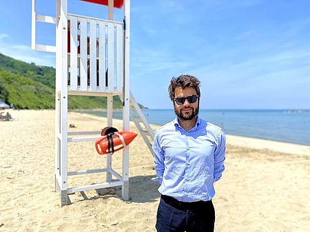 Pozzi in spiaggia
