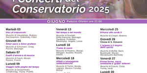 I concerti del Conservatorio 2025