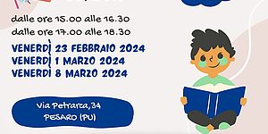 Locandina aiuto compiti febbraio 2024