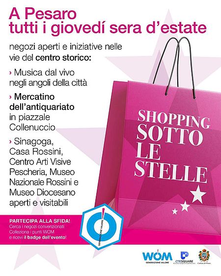 Locandina Shopping sotto le stelle