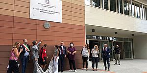 Cerimonia ufficiale per la consegna del premio del GBCI all’edificio di via Lamarmora