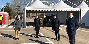 Riccie e Biancani al check poin guariti