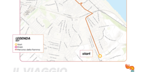 Percorso della fiamma olimpica a Pesaro