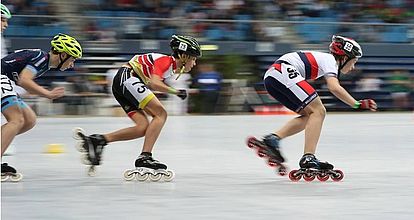 foto campionato pattinaggio velocità