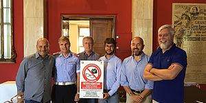 Cartelli per lotta all'abusivismo