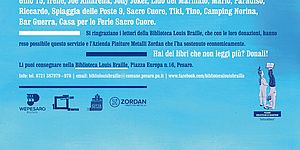 Locandina Biblioteca in spiaggia