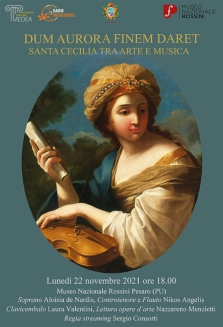 Dum aurora finem daret_concerto per Santa Cecilia locandina
