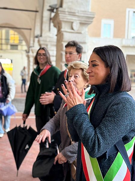 Pesaro ricorda la “strage degli Innocenti” avvenuta il 17 novembre 1943 Murgia con rapresentanti associazioni