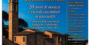 20 anni di musica e racconti in una notte