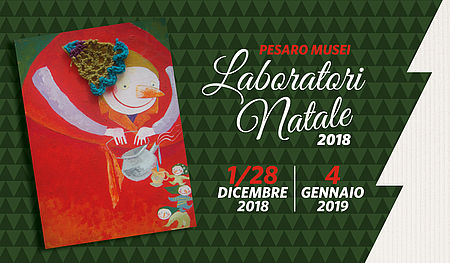 Cartolina Laboratori Natale Musei 2018