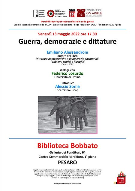 Perché? Sapere per capire: riflessioni sulla guerra. Locandina