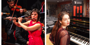 Fabiola Santi, flauto Mauro Beatrice, pianoforte