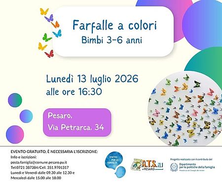 locandina di Farfalle a colori