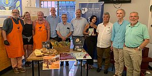 Marchetti e organizzatori di Mercatello sul Metauro 